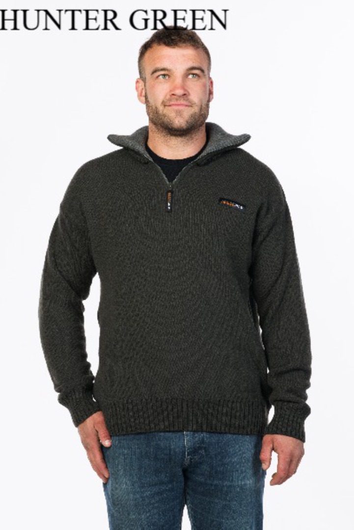 MKM Possum Wool Tasman Zip Jersey image 4